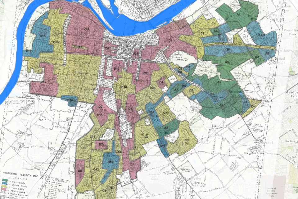 Redlining Map